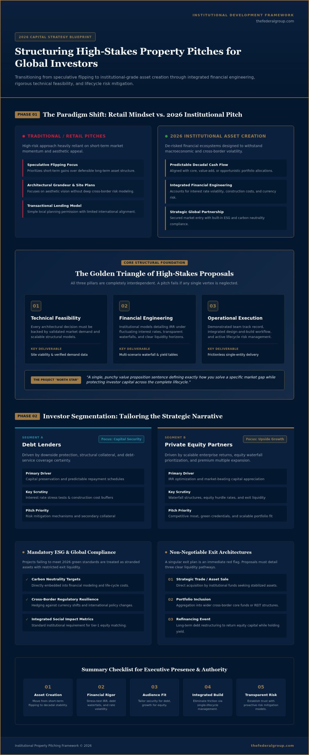 How to Prepare a Property Development Pitch for High-Value Investors in 2026